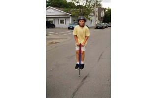 Palo Saltador Pogo Stick PS35 35kg Azul y Rojo Palo Saltador Pogo Stick PS35 35kg Azul y Rojo