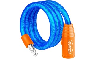 Candado con Cabo de Acero Wadfow WBK1112 12mm 1,2m Candado con Cabo de Acero Wadfow WBK1112 12mm 1,2m