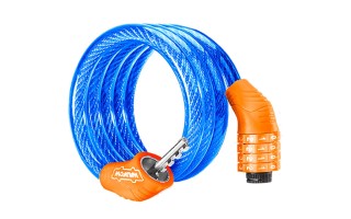 Candado con Cabo de Acero Wadfow WBK2108 1m Combinación Candado con Cabo de Acero Wadfow WBK2108 1m Combinación