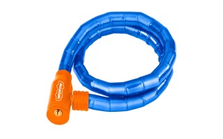 Candado con Cabo de Acero Wadfow WBK5108 18mm 80cm Candado con Cabo de Acero Wadfow WBK5108 18mm 80cm