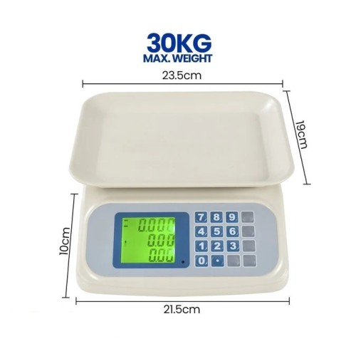 Balanza Digital Wadfow WEC1503 Recargable 30kg