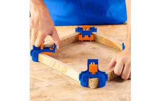 Prensa para Esquinas Wadfow WCZ6E01 90° 4pzs