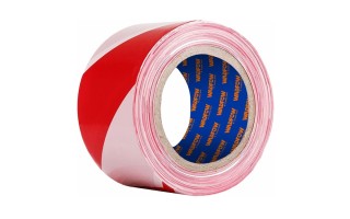 Cinta de Señalización Wadfow WEE1H10 100m Rojo/Blanco