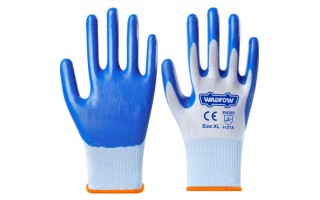 Guantes Wadfow WGV2801 Recubiertos con Nitrilo XL Guantes Wadfow WGV2801 Recubiertos con Nitrilo XL