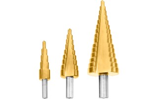 Mechas Escalonadas Wadfow WJD3401 3pzs 4-32mm Mechas Escalonadas Wadfow WJD3401 3pzs 4-32mm