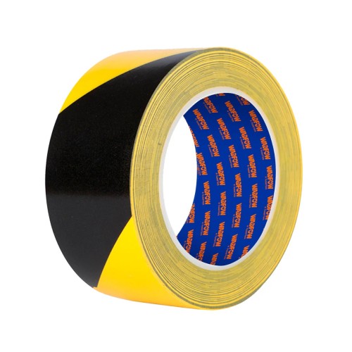 Cinta de Señalización Wadfow WPN4H45 30m Negro/Amarillo