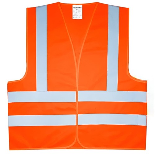 Chaleco de Seguridad Wadfow WRV1801 Reflectivo Naranja Chaleco de Seguridad Wadfow WRV1801 Reflectivo Naranja