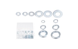 Arandelas de Acero Wadfow WVW1B01 350pzs Arandelas de Acero Wadfow WVW1B01 350pzs