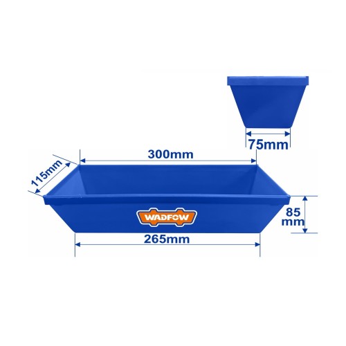 Bandeja para Yeso Wadfow WNQ1330 300mm