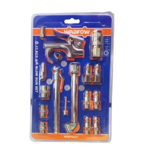Accesorios para Compresor de Aire Wadfow WQP9421 17pzs