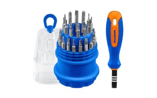 Destornilladores de Precisión Wadfow WSS1J31 31pzs Destornilladores de Precisión Wadfow WSS1J31 31pzs