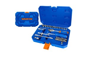 Llaves Tubo y Puntas Wadfow WST4D45 enc.1/4" 45pzs Llaves Tubo y Puntas Wadfow WST4D45 enc.1/4" 45pzs