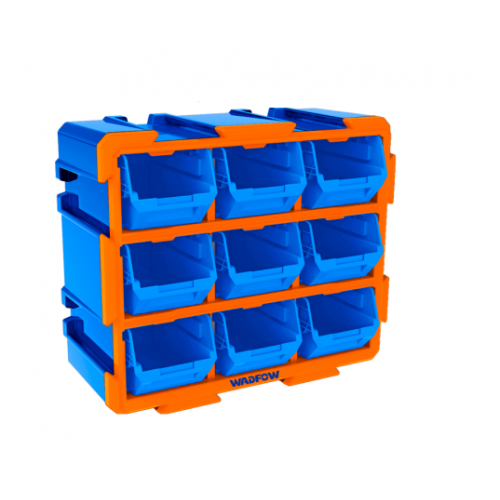 Organizador Wadfow WTB8330 Plástico con 9 cajas