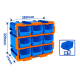 Organizador Wadfow WTB8330 Plástico con 9 cajas