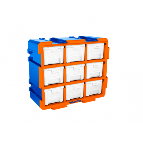 Organizador Wadfow WTB8331 Plástico con 9 cajas