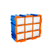 Organizador Wadfow WTB8331 Plástico con 9 cajas