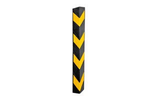 Protector de Pilar de Estacionamiento Wadfow 80cm Negro/Ama