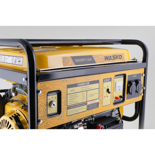 Generador de Corriente Wasko 230V 6,7kVA Naftero Abierto