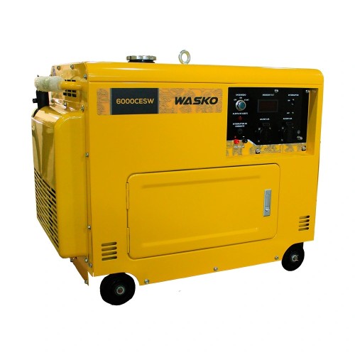 Generador de Corriente Wasko 220V 6,25kVA Diesel