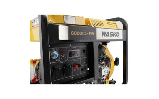 Generador de Corriente Wasko 230V 5000W Diesel Abierto Generador de Corriente Wasko 230V 5000W Diesel Abierto