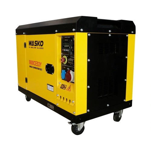 Generador de Corriente Wasko 380V 10kVA Diesel Trifásico