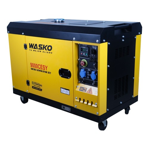 Generador de Corriente Wasko 230V 9,5kVA Diesel Monof