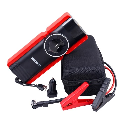 Cargador de Batería Wasko WF77 10000mAh + Inflador Cargador de Batería Wasko WF77 10000mAh + Inflador