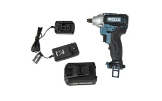 Llave de Impacto a Batería Wesco WS2382K2 enc.1/2'' 18V Llave de Impacto a Batería Wesco WS2382K2 enc.1/2'' 18V