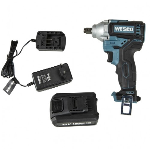 Llave de Impacto a Batería Wesco WS2382K2 enc.1/2'' 18V