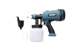 Pistola para Pintar a Batería Wesco 600ml 18V (SIN BAT) Pistola para Pintar a Batería Wesco 600ml 18V (SIN BAT)