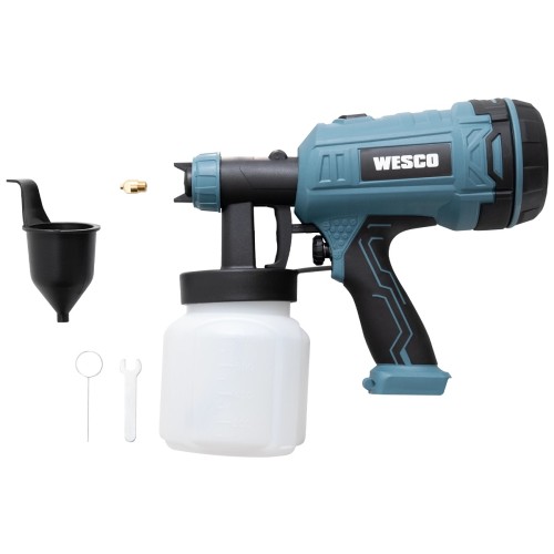 Pistola para Pintar a Batería Wesco 600ml 18V (SIN BAT)