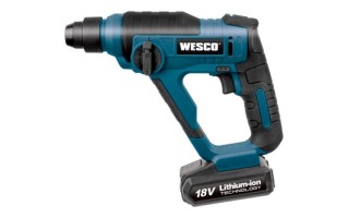 Rotomartillo a Batería Wesco WS2940K2 1,5kg 1,2J 18V Rotomartillo a Batería Wesco WS2940K2 1,5kg 1,2J 18V