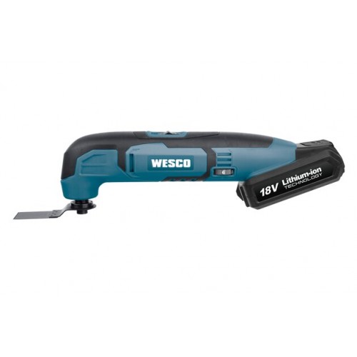 Multiherramienta Oscilante a Batería Wesco WS2932 18V