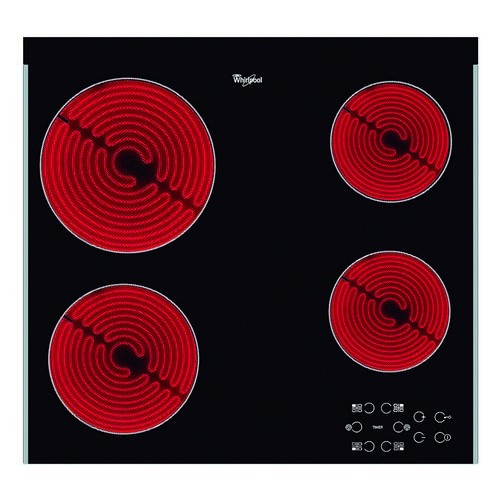 Placa de Cocina Whirlpool a Inducción 4H Inox.