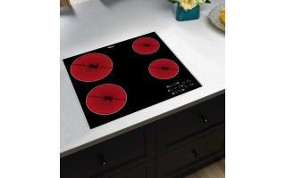 Placa de Cocina Whirlpool a Inducción 4H Inox. Placa de Cocina Whirlpool a Inducción 4H Inox.
