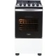 Cocina a Gas Whirlpool WFO4NBB 4 Hornallas Blanco