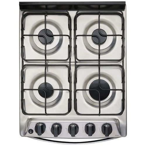 Cocina a Gas Whirlpool WFO4NBB 4 Hornallas Blanco