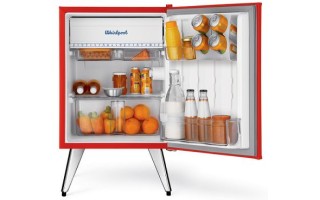 Heladera Whirlpool WRA08AVDWA Vintage 80L p/ Oficina Rojo Heladera Whirlpool WRA08AVDWA Vintage 80L p/ Oficina Rojo