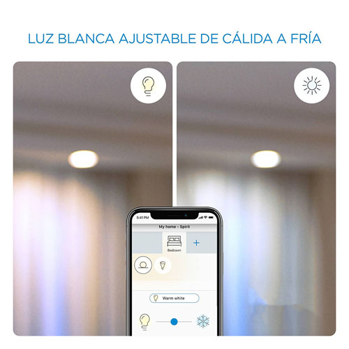 Lámpara Inteligente Wiz GU10 448312 LED 4,9W Luz Blanca