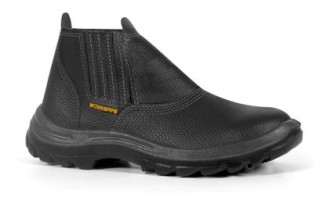 Botin Worksafe Punta Acero Elastic. Negro N°37 Botin Worksafe Punta Acero Elastic. Negro N°37