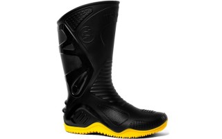 Bota Motosafe PVC Negro/Amarillo N°38 Bota Motosafe PVC Negro/Amarillo N°38