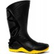 Bota Motosafe PVC Negro/Amarillo N°38