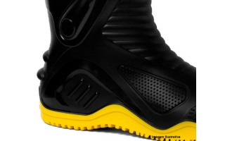 Bota Motosafe PVC Negro/Amarillo N°38 Bota Motosafe PVC Negro/Amarillo N°38