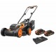 Cortapasto a Batería Worx WG779E.2 34cm 2x20V