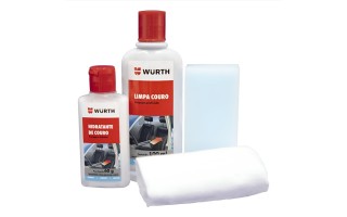 Limpiador e Hidratante para Cuero Wurth 4pzs Limpiador e Hidratante para Cuero Wurth 4pzs
