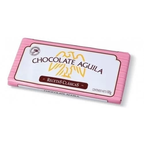 Chocolate AGUILA Semiamargo barra 100g - 140 años Cacao