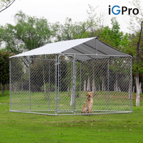 Jaula para Perros iGPro IGCA23 2,3x2,3m con Techo