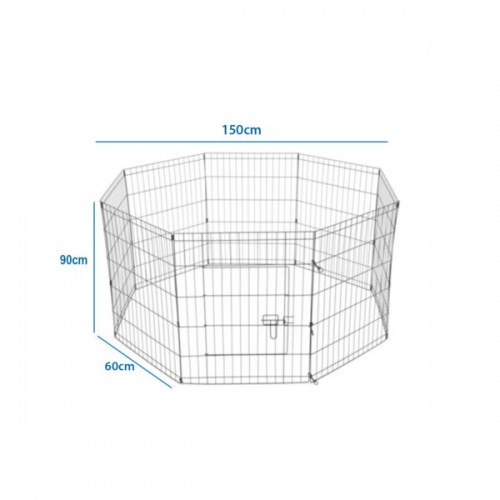 Corral para Perros iGPro IGCAHE8060 90cm 3en1 Mediano