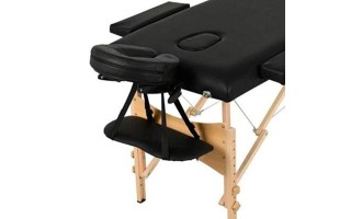 Camilla Portátil iGPro IGCM2 2 Cuerpos Negro p/ Masajes Camilla Portátil iGPro IGCM2 2 Cuerpos Negro p/ Masajes
