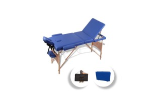 Camilla Portátil iGPro IGCM3 3 Cuerpos Azul p/ Masajes Camilla Portátil iGPro IGCM3 3 Cuerpos Azul p/ Masajes